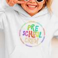 Preschool Crew Team Back To School First Day Of School Graphic Toddler Hoodie Preschool Crew Team Back To School First Day Of School Graphic Toddler Hoodie