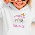 Princess Going To 4th Grade Tee For Girls Back To School Graphic Toddler Hoodie Princess Going To 4th Grade Tee For Girls Back To School Graphic Toddler Hoodie
