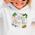 Progress Over Perfection Back To School Tee Graphic Toddler Hoodie Progress Over Perfection Back To School Tee Graphic Toddler Hoodie