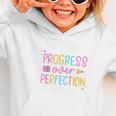 Progress Over Perfection Back To School Tshirt Graphic Toddler Hoodie Progress Over Perfection Back To School Tshirt Graphic Toddler Hoodie