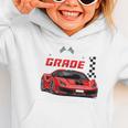 Racing Into 1st Grade Race Car Back To School Boys Graphic Toddler Hoodie Racing Into 1st Grade Race Car Back To School Boys Graphic Toddler Hoodie
