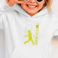 Ready To Crush Fourth Grade Softball USA Flag Back To School Graphic Toddler Hoodie