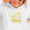 Im Ready To Crush Kindergarten Boys Back To School Graphic Toddler Hoodie