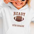 Ready To Tackle 5th Grade Football Back To School Kids Boys Graphic Toddler Hoodie
