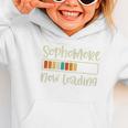Retro Sophomore Now Loading 2028 High School Back To School Graphic Toddler Hoodie Retro Sophomore Now Loading 2028 High School Back To School Graphic Toddler Hoodie