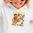 Rocket Blast Off Into Preschool Back To School Graphic Toddler Hoodie
