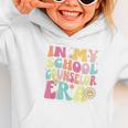In My School Counselor Era Retro Back To School Counseling Graphic Toddler Hoodie In My School Counselor Era Retro Back To School Counseling Graphic Toddler Hoodie