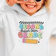 Second Grade Dream Team Back To School First Day Of School Performance Graphic Toddler Hoodie Second Grade Dream Team Back To School First Day Of School Performance Graphic Toddler Hoodie