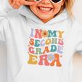 In My Second Grade Era Back To School Retro Groovy 2nd Grade Graphic Toddler Hoodie In My Second Grade Era Back To School Retro Groovy 2nd Grade Graphic Toddler Hoodie