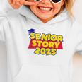 Senior 2025 Story Class Of 2025 Back To School 2025 Grad 25 Graphic Toddler Hoodie Senior 2025 Story Class Of 2025 Back To School 2025 Grad 25 Graphic Toddler Hoodie