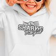 Sharks Volleyball Back To School Spirit Graphic Toddler Hoodie Sharks Volleyball Back To School Spirit Graphic Toddler Hoodie