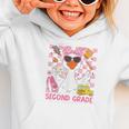 Silly Goose Second Grade Back To School Coquette Girly Graphic Toddler Hoodie Silly Goose Second Grade Back To School Coquette Girly Graphic Toddler Hoodie