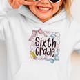 Sixth Grade Back To School For Girls Pink Notebook Graphic Toddler Hoodie Sixth Grade Back To School For Girls Pink Notebook Graphic Toddler Hoodie