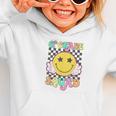 Sixth Grade Squad Smile Retro Back To School 6th Grade Graphic Toddler Hoodie