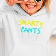 Smarty Pants Alert Nerd & Kids Back To School Graphic Toddler Hoodie Smarty Pants Alert Nerd & Kids Back To School Graphic Toddler Hoodie