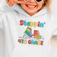 Steppin Into Fourth Grade Back To School First Day 4th Grade Graphic Toddler Hoodie Steppin Into Fourth Grade Back To School First Day 4th Grade Graphic Toddler Hoodie