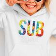 Sub Squad For Work Tie Dye Back To School Appreciation Day Graphic Toddler Hoodie Sub Squad For Work Tie Dye Back To School Appreciation Day Graphic Toddler Hoodie