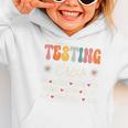 Testing Crew Appreciation Week Back To School Graphic Toddler Hoodie