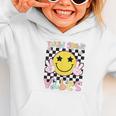 Third Grade Vibes Groovy Smile Face Back To School Girl Kid Graphic Toddler Hoodie Third Grade Vibes Groovy Smile Face Back To School Girl Kid Graphic Toddler Hoodie