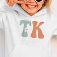 TK Squad Groovy Women Appreciation Day Hello Back To School Graphic Toddler Hoodie