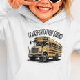 Transportation Squad Bus Drivers Back To School Graphic Toddler Hoodie Transportation Squad Bus Drivers Back To School Graphic Toddler Hoodie