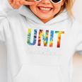 Unit Secretary Women Tie Dye Back To School Appreciation Day Graphic Toddler Hoodie Unit Secretary Women Tie Dye Back To School Appreciation Day Graphic Toddler Hoodie