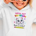 Watch Out 3rd Grade Here I Come Girls Cat Back To School Graphic Toddler Hoodie Watch Out 3rd Grade Here I Come Girls Cat Back To School Graphic Toddler Hoodie