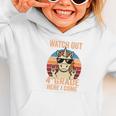 Watch Out Fourth Grade 2026 Back To School 4th Grade Boys Premium Tri-Blend Graphic Toddler Hoodie
