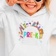Watch Out Pre-Kindergarten Here I Come Back To School Pre-K Graphic Toddler Hoodie Watch Out Pre-Kindergarten Here I Come Back To School Pre-K Graphic Toddler Hoodie