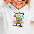 Welcome Back To School Outfit School Bus Driver Graphic Toddler Hoodie Welcome Back To School Outfit School Bus Driver Graphic Toddler Hoodie