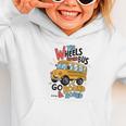 The Wheels On The Bus Toddler Kids Back To School Graphic Toddler Hoodie The Wheels On The Bus Toddler Kids Back To School Graphic Toddler Hoodie
