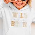 Wild About Reading Kid Love Wild Animal Books Back To School Graphic Toddler Hoodie Wild About Reading Kid Love Wild Animal Books Back To School Graphic Toddler Hoodie