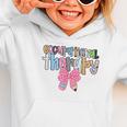 Women Occupational Therapy OT Pencil Bow Back To School COTA Graphic Toddler Hoodie Women Occupational Therapy OT Pencil Bow Back To School COTA Graphic Toddler Hoodie