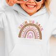 Women's Bruh We Back To School Social Worker Leopard Rainbow Graphic Toddler Hoodie Women's Bruh We Back To School Social Worker Leopard Rainbow Graphic Toddler Hoodie