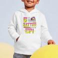 5th Grade Butter Up Softball Ice Cream Drip Back To School Graphic Toddler Hoodie
