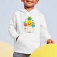 Aloha Kindergarten Pineapple Back To School Graphic Toddler Hoodie