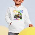 Back To School Boy Dinosaur I'm Ready To Crush Kindergarten Graphic Toddler Hoodie Back To School Boy Dinosaur I'm Ready To Crush Kindergarten Graphic Toddler Hoodie