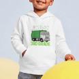 Back To School First Day Of 3rd Grade Garbage Truck Boys Graphic Toddler Hoodie