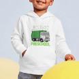 Back To School First Day Of Preschool Garbage Truck Boys Graphic Toddler Hoodie