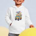 Back To School Koala School Bus 100 Days Of School Graphic Toddler Hoodie