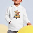 Back To School Sloth School Bus 100 Days Of School Graphic Toddler Hoodie