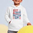 Baseball 1st Grade Back To School 1st Grade Batter Up Graphic Toddler Hoodie Baseball 1st Grade Back To School 1st Grade Batter Up Graphic Toddler Hoodie