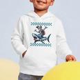 Boys Skeleton Riding a Shark Back To School Graphic Toddler Hoodie Boys Skeleton Riding a Shark Back To School Graphic Toddler Hoodie