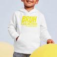 Bruh We'Re Back FUNNY Lunch Lady Back To School Graphic Toddler Hoodie