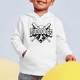 Bulldogs Baseball Back To School Spirit Graphic Toddler Hoodie