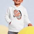 Bulldogs Cheerleading Back To School Cheer Team Orange Graphic Toddler Hoodie