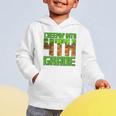 Creepin’ Into 4th Grade Kids Boy Gamer Pixel Back To School Performance Graphic Toddler Hoodie