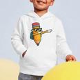 Dabbing Pencil Dancing Back To School First Day Student Boys Graphic Toddler Hoodie Dabbing Pencil Dancing Back To School First Day Student Boys Graphic Toddler Hoodie