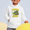 Diggin 4th Grade Bulldozer Back To School Graphic Toddler Hoodie
