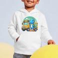 Dinosaur Kids Riding a Bus Back To School Ready To Crush Graphic Toddler Hoodie Dinosaur Kids Riding a Bus Back To School Ready To Crush Graphic Toddler Hoodie